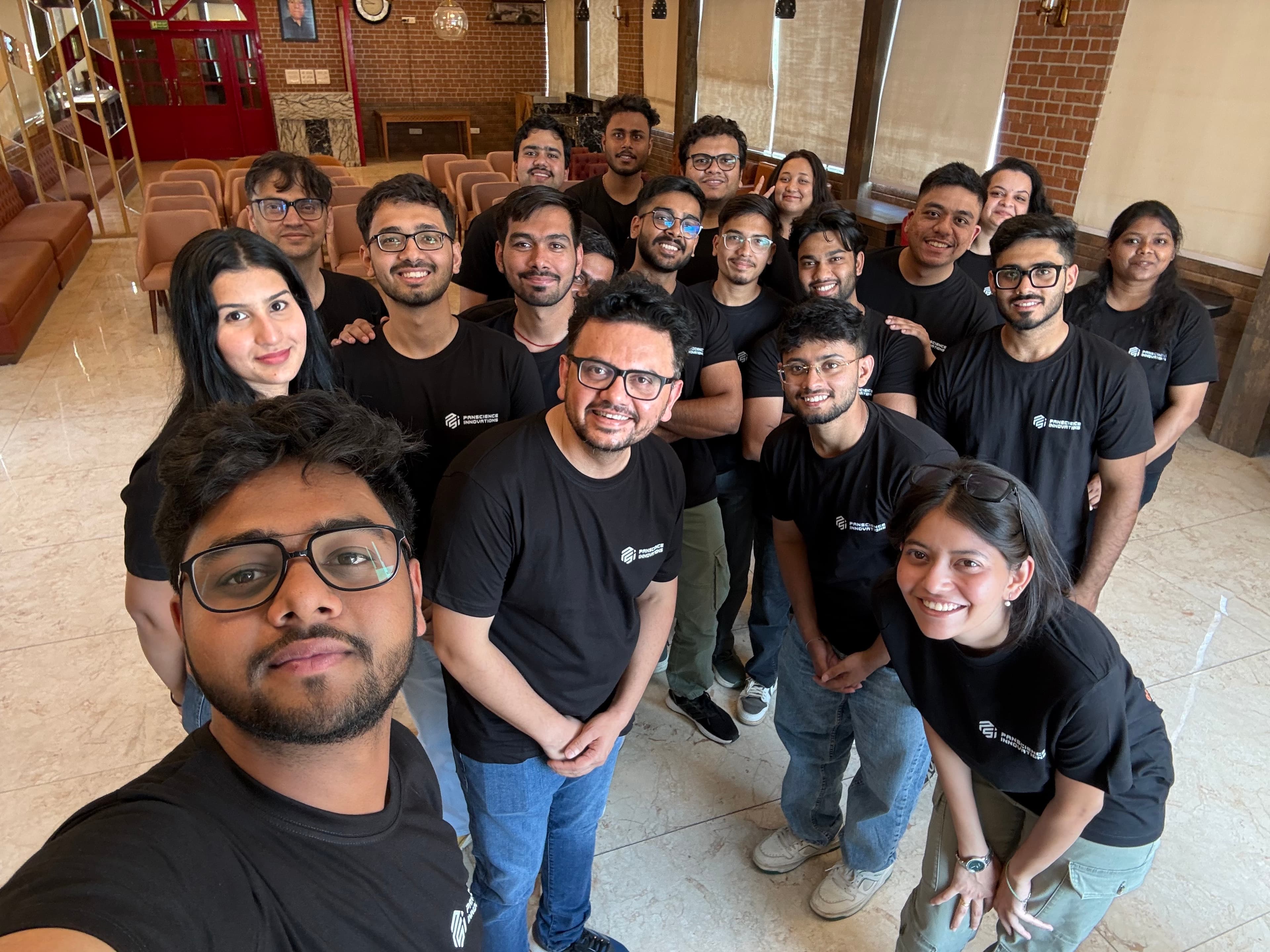 The PanScience Innovations team together